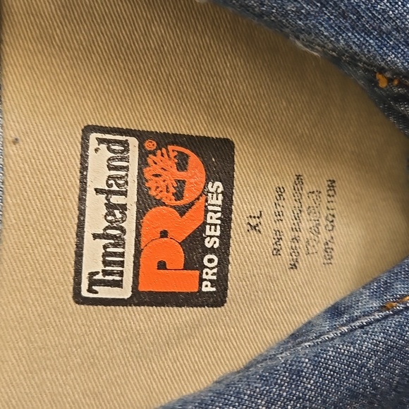 Timberland Pro Series denim shirt - Picture 4 of 5